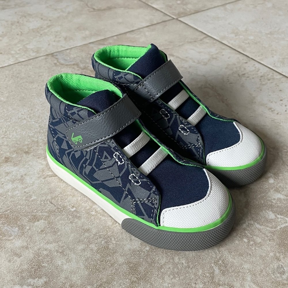 Toddler Size 9 See Kai Run High Top Shoes